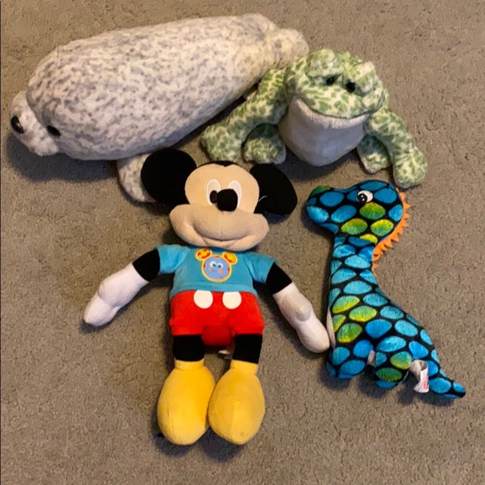 Mickey Mouse stuff animals